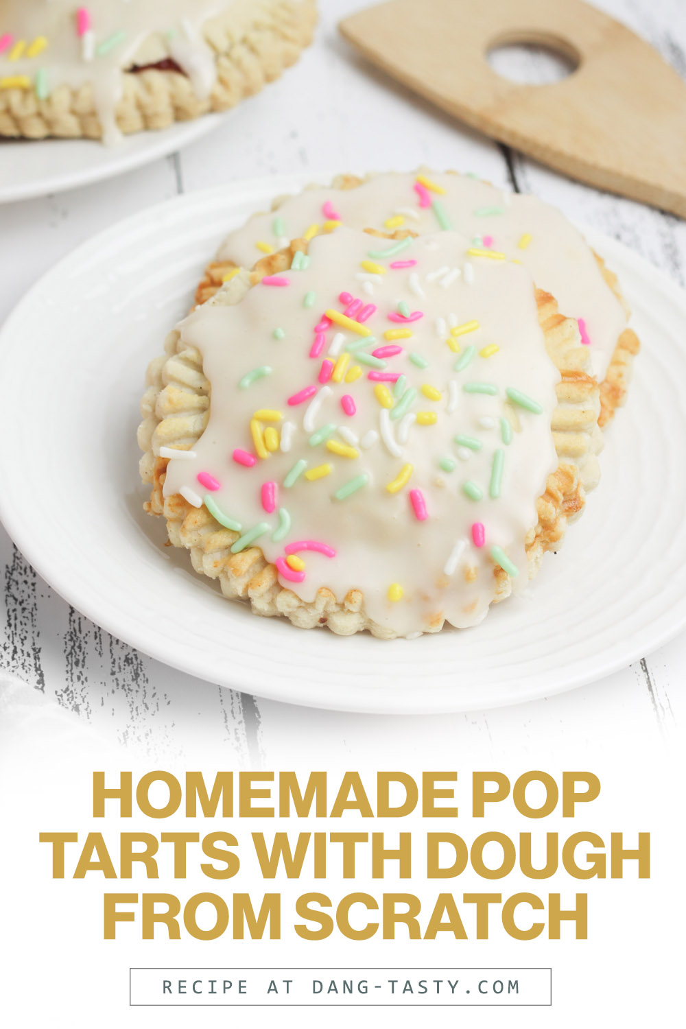 Pop Tarts are one of our ultimate comfort foods. These homemade pop tarts aren't just cute, they're also really dang tasty and can be made in pretty much any fruit flavor!